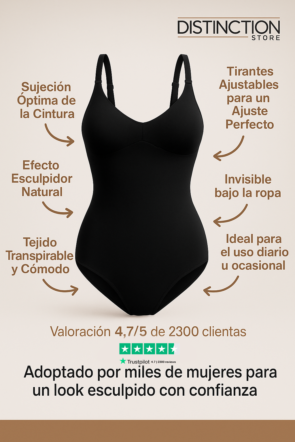 Body moldeador Distinction®